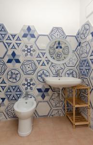 Et badeværelse på Villa Lucia