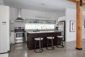 Kuchyň nebo kuchyňský kout v ubytování Cottage 67 des Cervidés + 7 fotografií