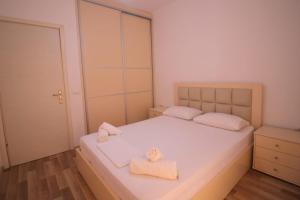 Voodi või voodid majutusasutuse Franci Apartments 2 toas