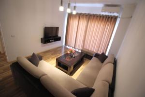 Istumisnurk majutusasutuses Franci Apartments 2