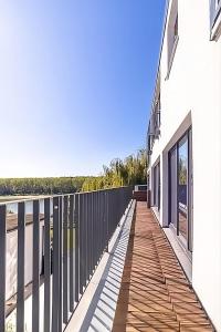 En balkong eller terrasse på Villa Rheinblick