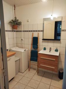 Koupelna v ubytování Villa Mamalouken : App Léonie