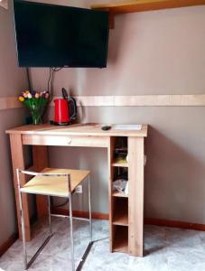 TV a/nebo společenská místnost v ubytování Appartamento dentro Roma