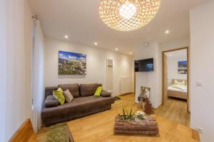 Posezení v ubytování Apartments Hubertus bei Meran