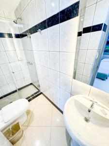 Vannituba majutusasutuses GH Sander Hotel
