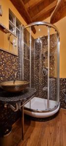 Phòng tắm tại Appartamento La casina di Chiara