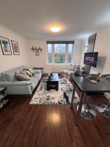 A seating area at Priory park view