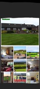a collage of pictures of different houses andyards at Cute loft apartment sleeps 4 in Antrim