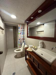 Koupelna v ubytování Spa Hotel Etelvina