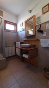 Koupelna v ubytování Buenavida Guesthouse