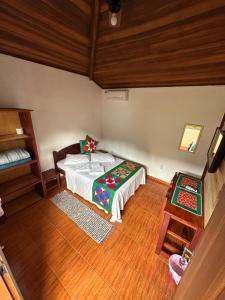 Postel nebo postele na pokoji v ubytování NayMar Paraty Casa Familiar