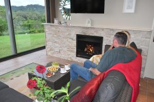 Sjónvarps- og/eða afþreyingartæki á Mapleton Springs