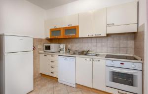 Kuchyňa alebo kuchynka v ubytovaní 3 Bedroom Beautiful Apartment In Banjol