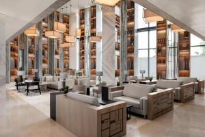 Ruang duduk di Lagos Marriott Hotel Ikeja