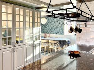 Kuchyň nebo kuchyňský kout v ubytování Luxury Holiday Home Near Alvaret + 11 fotografií