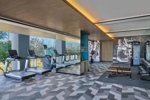 Fitness centrum a/nebo fitness zařízení v ubytování Penang Marriott Hotel