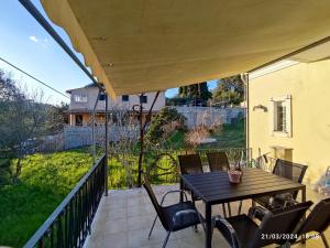 Balkón nebo terasa v ubytování Casa Bellina