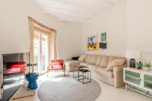 Posedenie v ubytovaní AD3B Bright 3Br and 2Bath apartment Downtown Sevilla