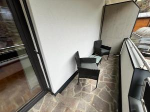 Posezení v ubytování Apartment Bergblick
