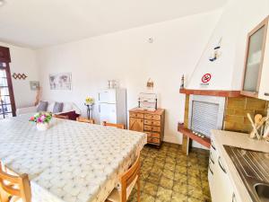 Tempat tidur dalam kamar di Villa Turchese Sant'Isidoro