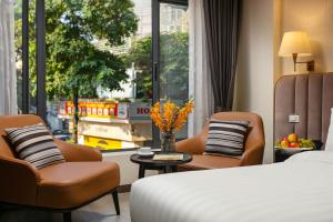 Posezení v ubytování San Palace Hotel & Spa + 33 fotografií