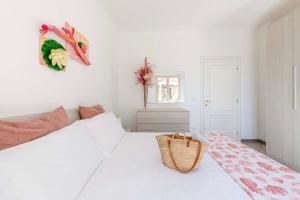 Postel nebo postele na pokoji v ubytování Casa Vacanze Vignarca - Località Perelli
