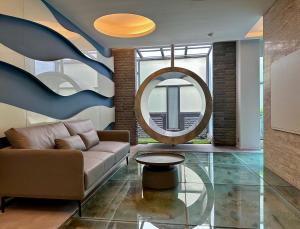 Posezení v ubytování All-Ur Boutique Motel-Ping Tung Branch