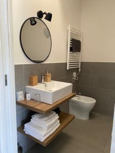 Koupelna v ubytování B&B Ramerino