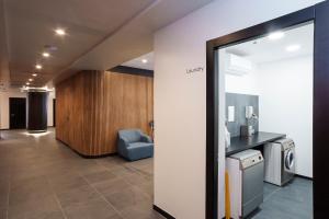 Posezení v ubytování Aparthotel Colombo Roma