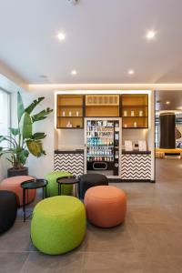 Nápoje v ubytování Aparthotel Colombo Roma