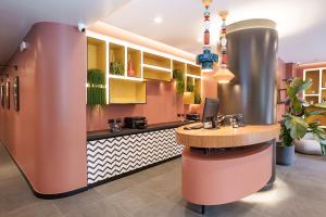 Vstupní hala nebo recepce v ubytování Aparthotel Colombo Roma