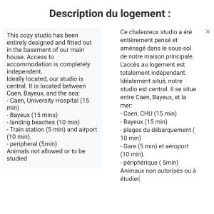 Fotografie z fotogalerie ubytování Appartement tout confort v destinaci Le Fresne-Camilly