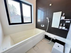 Koupelna v ubytování 72 Mt View - B棟 -