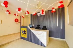 Vstupní hala nebo recepce v ubytování FabExpress Red Diamond