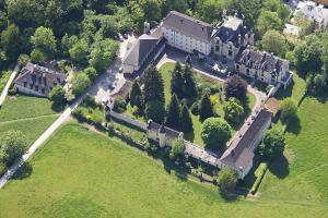 Pohľad z vtáčej perspektívy na ubytovanie Johannes Schlössl - Gästehaus der Pallottiner am Mönchsberg