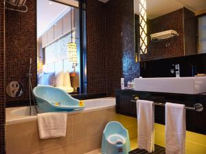 Koupelna v ubytování Hilton Baku