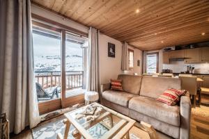 Posedenie v ubytovaní Superbe Duplex- Résidence Alpine