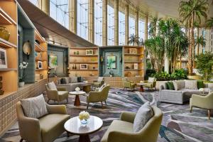 Waldorf Astoria Cairo Heliopolis的休息区