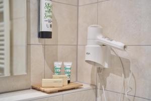 Koupelna v ubytování Hotel am Hof