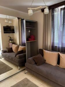 TV a/nebo společenská místnost v ubytování Apartments Ivanišević