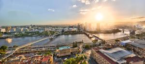 Nespecifikovaný výhled na destinaci Brisbane nebo výhled na město při pohledu z apartmánu + 19 fotografií