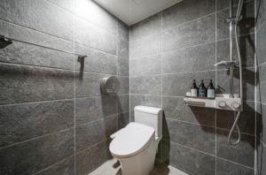 Koupelna v ubytování Ulsan Hotel 109
