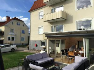 Budova, kde se apartmán nachází