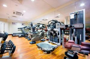 Hotel Haffner Resort & Spa - Destigo Hotels的健身中心和/或健身设施