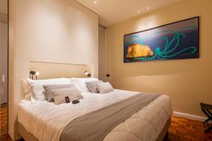 Letto o letti in una camera di Five suite