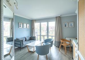 Posezení v ubytování Hotel Am Medemufer