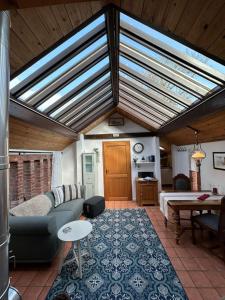 Posezení v ubytování Landhaus up de Warft - Backhaus