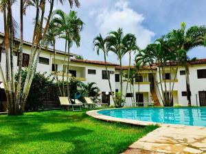 Flat confortável 3 pessoas c/ Piscina próx axé moi