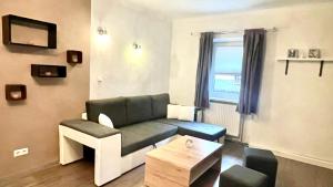 Posezení v ubytování Haus am Soleweg