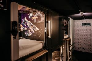Koupelna v ubytování Capsule Hotel - Lucerne Old Town
